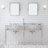 Copeland 34" Tall Stone Oval Console Bathroom Vanity with Faucet and Overflow-1374940813