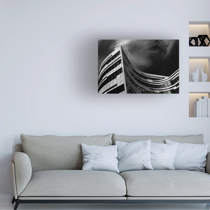 Art sur toile de Gilbert Claes Tectur, H 12 po x l 19 po