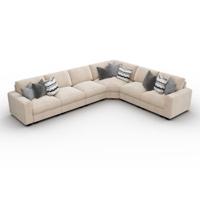 Canapé modulaire moderne en L