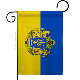 Support pour drapeau de jardin 2 côtés 1,54 x 1,08 pi.