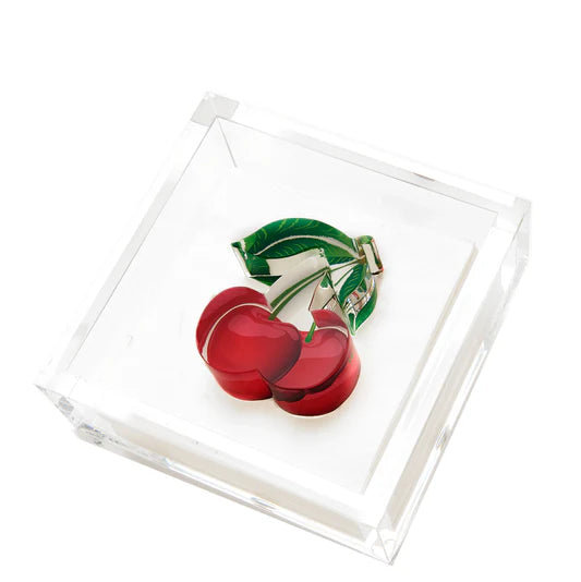 Cherries Cocktail Napkin Holder