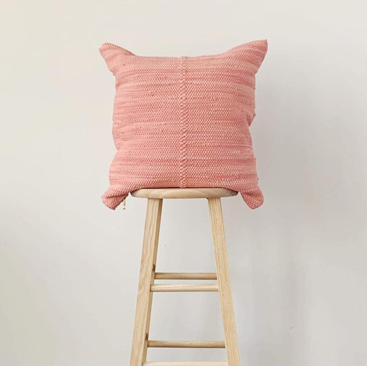 Cotton Pillow Cover, Square 20", Peony