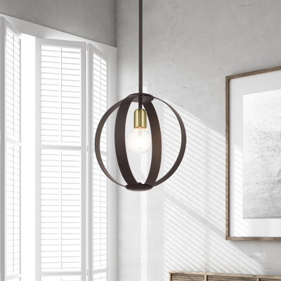 Luminaire suspendu simple à 1 lumière Maubray