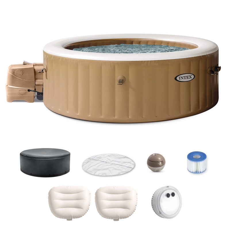 Intex PureSpa Inflatable Spa, 6 Person, Sahara