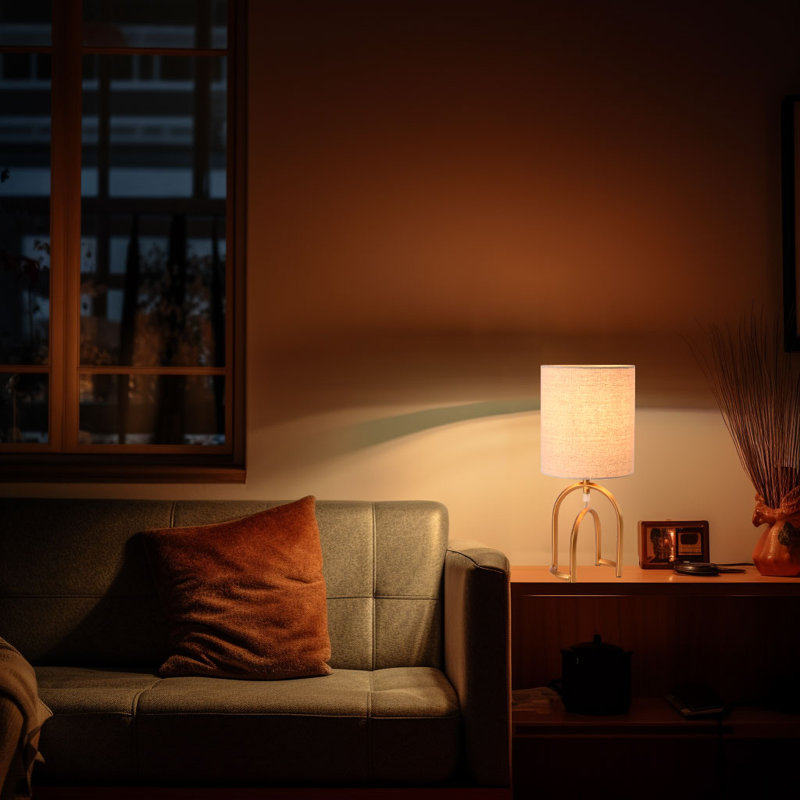 14.76" Mid-Century Modern Table Lamp
