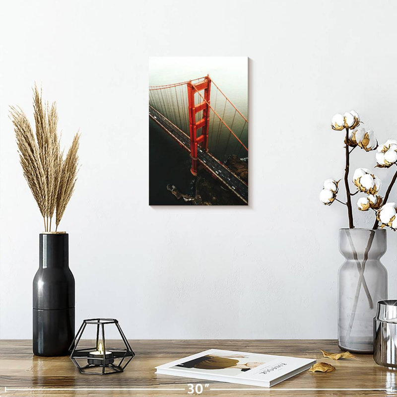 Lilie Golden Gate Tower View, 12" H x 8" W