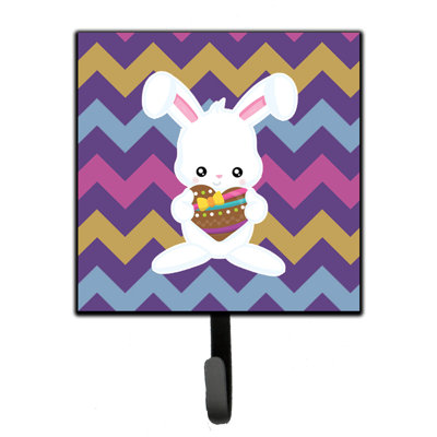 Organisateur de pâques avec crochets clés au lapin de pâques avec porte-clés cardiaque Batchelder
