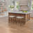 Bar Stools, 24 Inch Fabric Counter Height Bar Stools, Saddle Barstools For Kitchen Island With Nailhead Trim Tufted Button-1384273305-1384273286