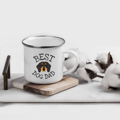 Grande tasse à café « Best Dog Dad »