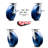 4 Piece Solid Poly Caster Set
