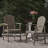 Outdoor Weather Resistant Acacia Wood Adirondack Dining Chairs (Set Of 2), Grey Finish-1492373488