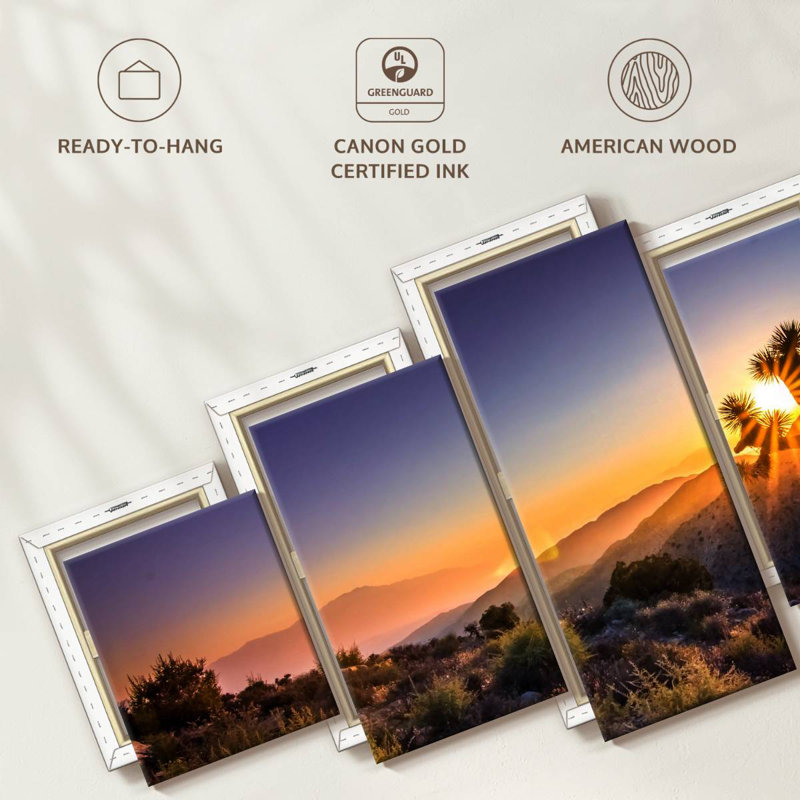 Senne California Desert Sunrays, H 24 po x l 55 po