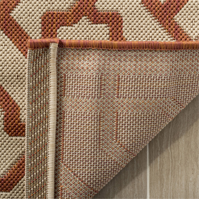 Tapis géométrique Triumph Martha Stewart Performance, Rectangle 5 pi 3 po x 7 pi 7 po