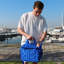 Anchor Insulated Cooler Bag 18.5L Thermal Lunch Box with Zippered Compartments Blue