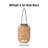 Outdoor Solar Rattan-Style LED Lantern With Handle