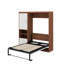 Lit escamotable double avec armoire-1634339293