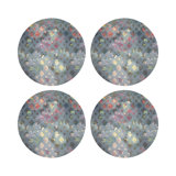 Defosse Trellis Perlblau Pebble 16" Vinyl Placemat