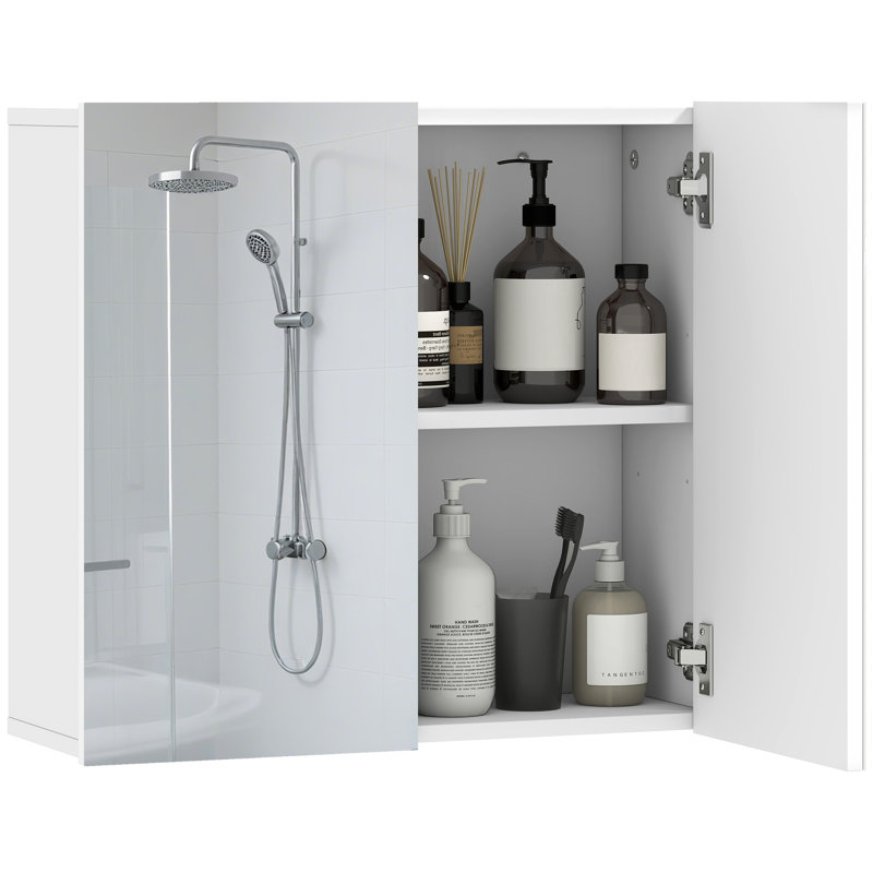 600mm W 550mm H Wall Mounted Required Medicine Cabinet Mirror