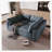 Upholstered Sofa with USB Charge Ports,Wireless Charging and Bluetooth Speaker in Arm