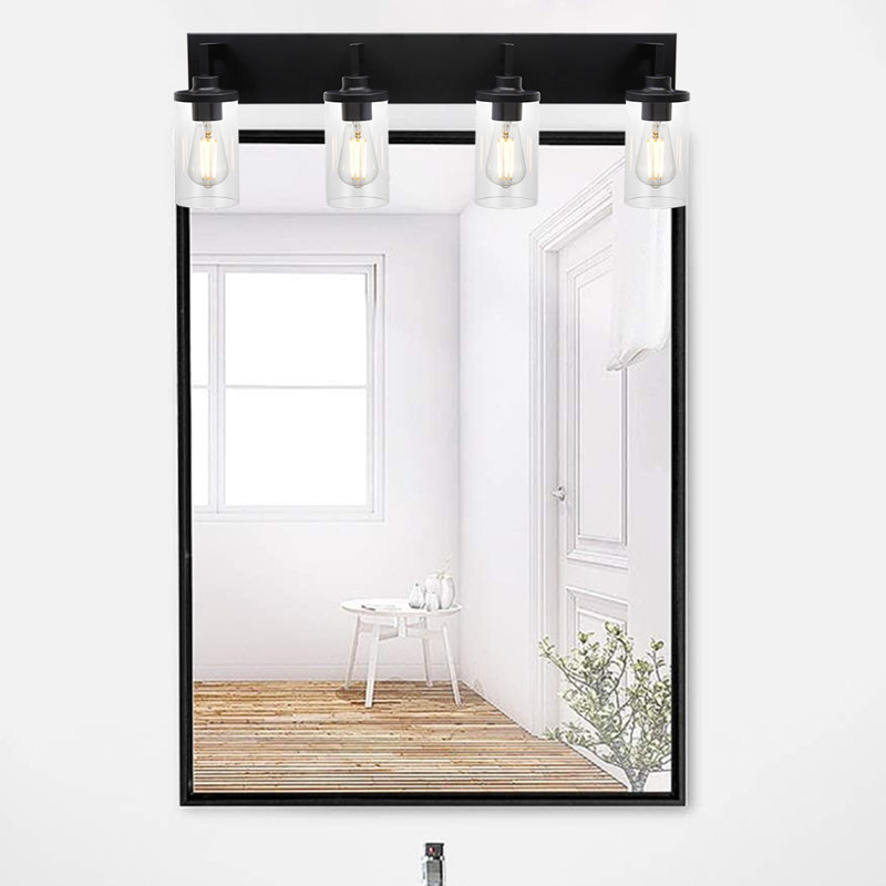 Collman 4 - Light Dimmable Vanity Light, Black