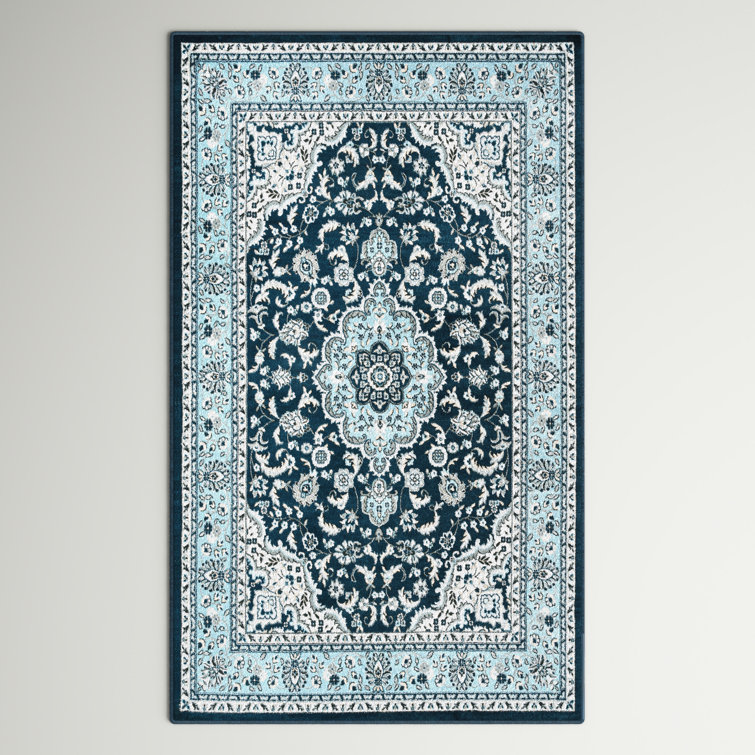 Tapis bleu marine / bleu Arignote