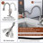 mondawe Pull Down Kitchen Faucet-72651094