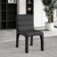 Chaise d'appoint en velours capitonné Kai-80816108