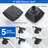 2 Handle Shower Faucet Set With Tub Spout 6-spray Shower Head And Handle Set Shower Trim Kit With Rough-in Valve Bathroom Shower Faucet Valve Trim Kit-125590044