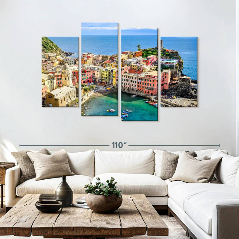Lynelle Vernazza Village, H 54 po x l 84 po