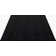 The Carpet Relax - Modern Rug, Fluffy, Short Pile, Non-Slip Underside, Washable up to 30°C, Super-Soft, Fur Look, Black