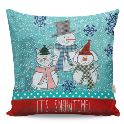 Coussin lavable de qualité supérieure, 17,0 x 17,0 pouces, 50% coton / 50% polyester, rembourrage en silicone, fermeture à glissière dissimulée | Doux, confortable et repassable | Parfait pour la décoration intérieure, le salon et la chambre à cou