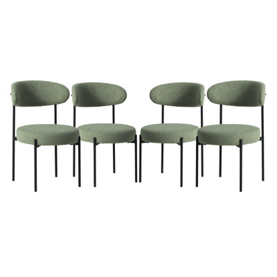Chaise d'appoint rembourrée Rauragh