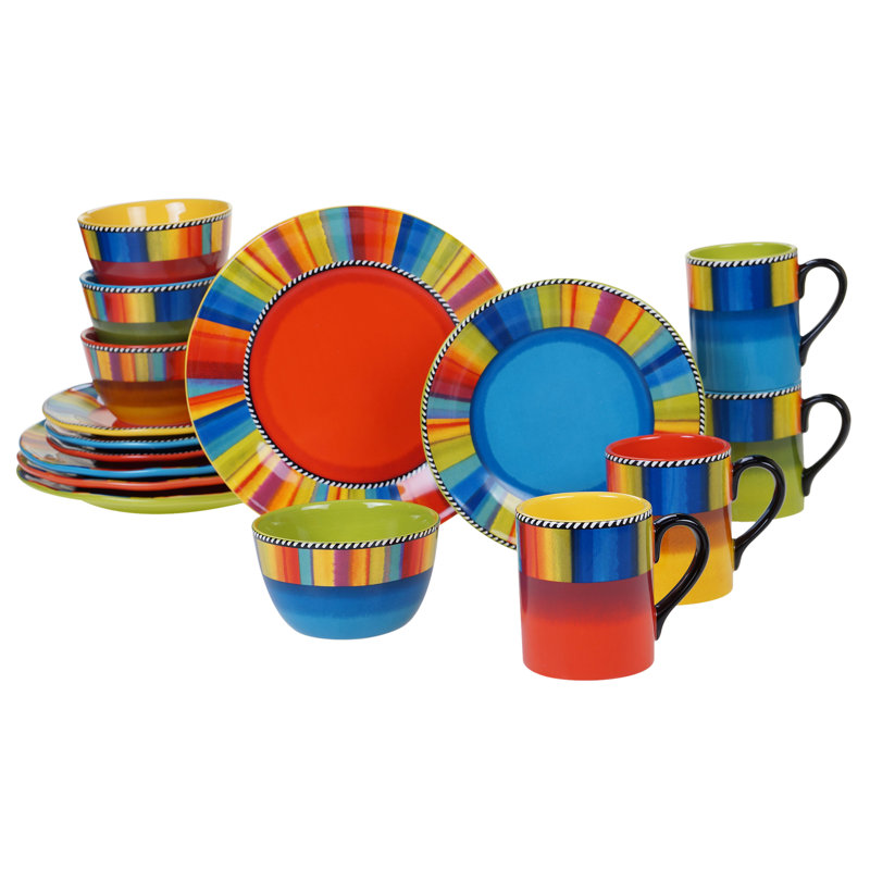 Certified International Sierra 16Pc Dinnerware Set