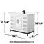 Ensemble de meuble-lavabo simple 42 po Marlena-79721526-79721527-97966620