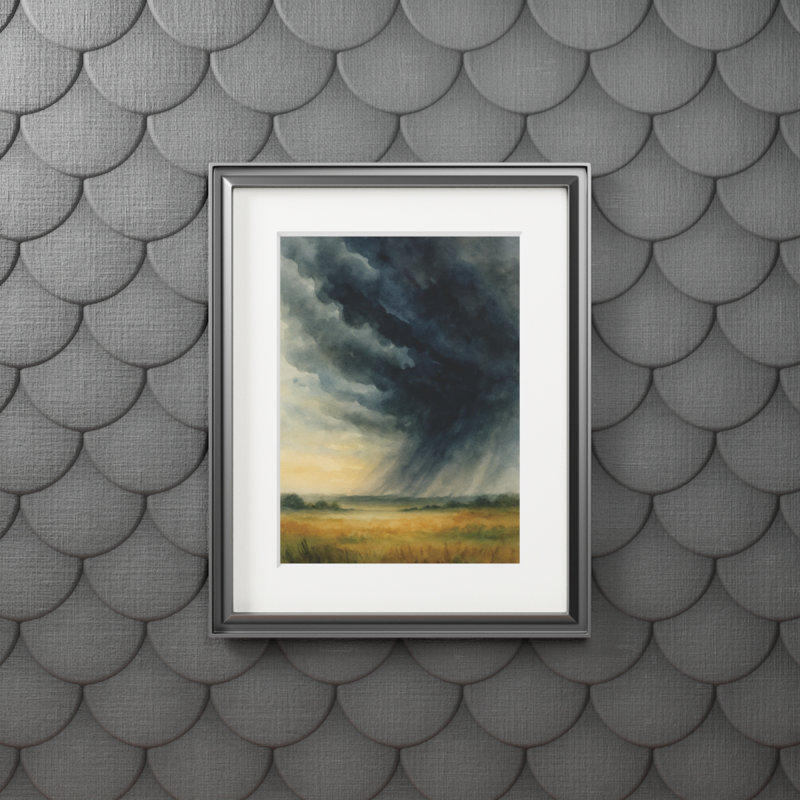 Clinger Single Picture Frame Print, 35.56 cm H x 27.94 cm W