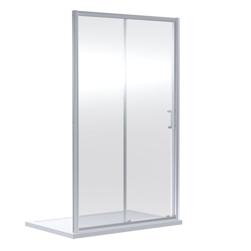 Rene 1900 x 1400mm Sliding Shower Door, Chrome