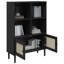 Bibliothèque Latitude Run® SENJA aspect rotin brun 35,4 "x 13,8" x 51,2-1325173167