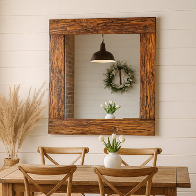 Heritage Wood Frame Mirror