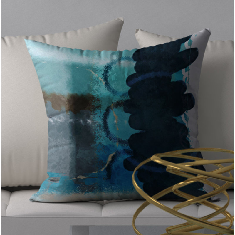 Housse de coussin carrée/insert, 20 po x 20 po