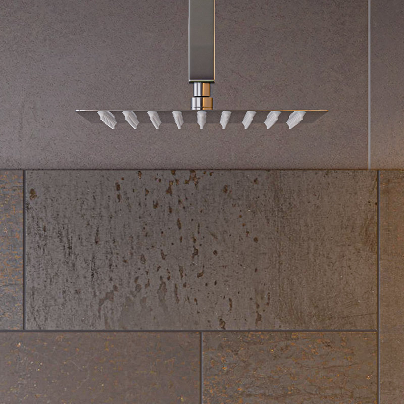 Rain 1.8 GPM GPM, Solid Polished Stainless Steel