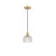 Luminaire suspendu en forme de dôme à 1 lumière Shawnee-997795928-997795906