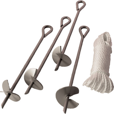ShelterLogic Steel Anchor Kit