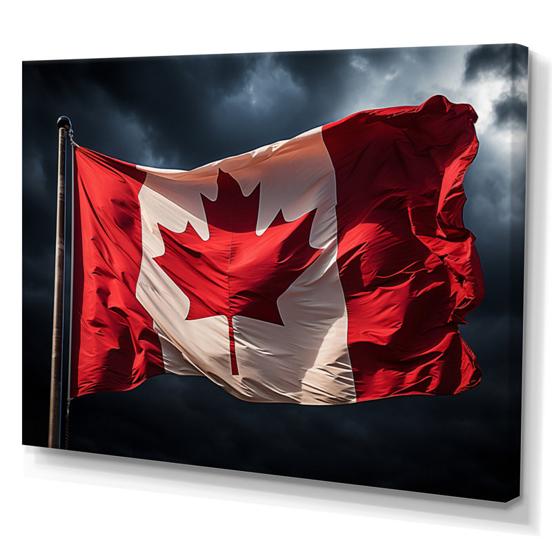 Canada Canada, fierté canadienne I sur toile, H 30 po x l 40 po x P 1,5 po