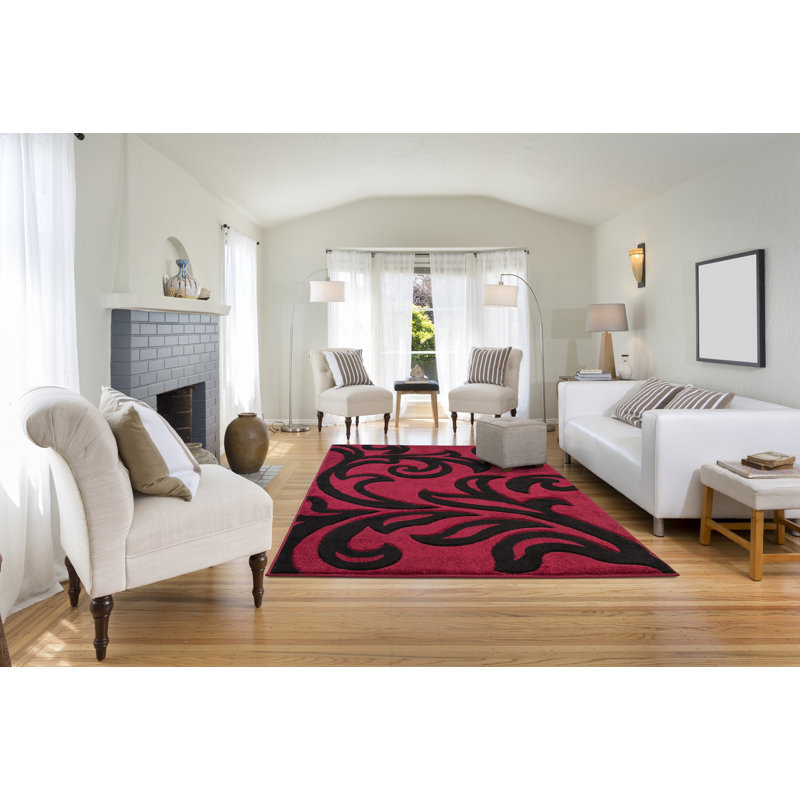 Vennie Floral Area Rug, Rectangle 120 x 170cm