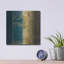  «Juxtapose 3 Metallic» par Cheryl Warrick, art mural en métal, 12 po x 12 po