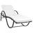 Vollmer 77.2" Long Single chaise with Cushions and Table-769577488
