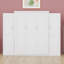 Armoire murale pleine grandeur avec lit escamotable avec 2 garde-robe et tablette de rangement, lit escamotable mural en bois Murphy, cadre de lit plateforme pliable multifonctionnel pour chambre d'amis-1908386251