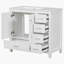 Meuble-lavabo 36 po avec lavabo en céramique-102479152