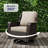 3-piece Patio Rattan Swivel Chair Set-767435258