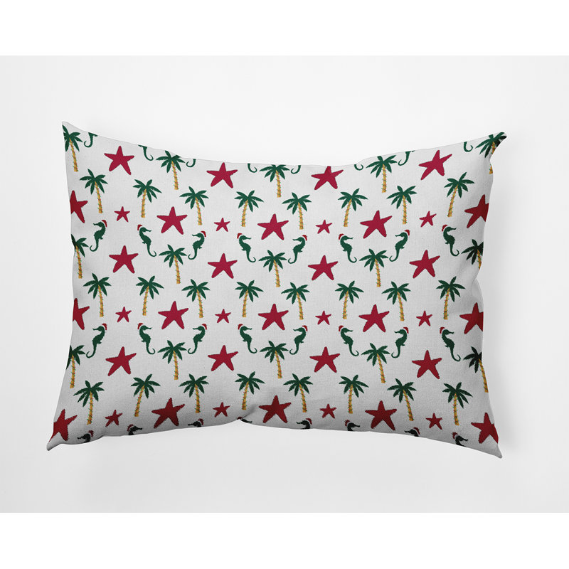 Reversible Throw Pillow, 14" x 20", Rectangular